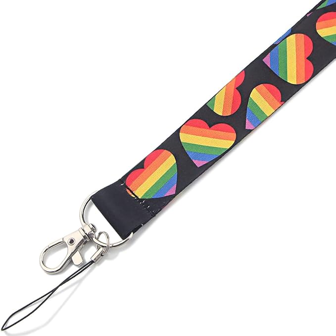 Yiflin Cute Neck Lanyard for Keys, Wallet, Id Card Holder, Cool Keychain Lanyard for Women, Men, Teacher