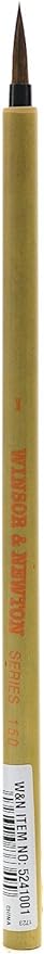 Winsor & Newton Series 150 Bamboo Short Handle Brush-Round #1