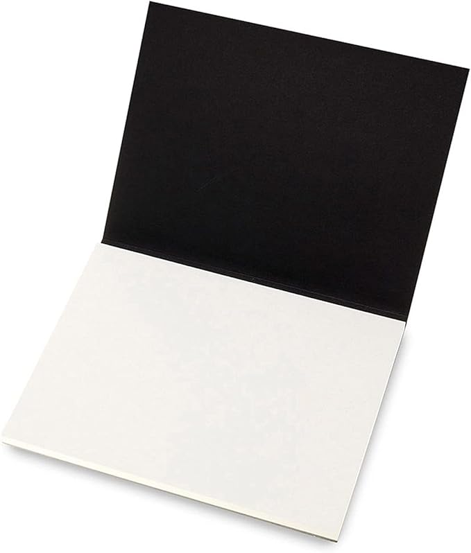 Moleskine Art Watercolor Block, Hard Cover, XL (7.5" x 9.75") Plain/Blank, Black, 20 Pages