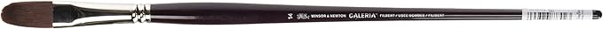 Winsor & Newton Galeria Filbert Long Handle Brush, Size 15