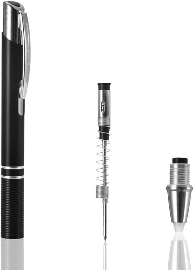 Penyeah Pen with Light, Pen Light Flashlight, Lighted Tip Pen Light for Nurses, LED Lighted Pen for Writing in The Dark 2pack - White