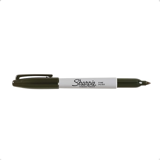 Sharpie Fine Tip Permanent Marker - Black (Pack of 8)