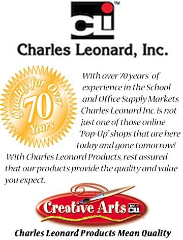 Charles Leonard Checking Pencil, Red Colored with Eraser, 12/Box (65030) (Pack of 2)
