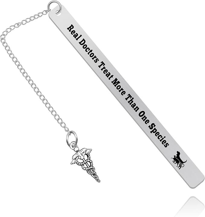 Veterinarian Gift Bookmark Vet Tech Gift Veterinary Technician Appreciation Gift Thank You Gift for Veterinary Practitioner Animal Rescue Veterinarian Assist Student Graduation Birthday Christmas Gift
