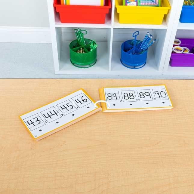 Really Good Stuff Tap and Write Missing Numbers - 123 Cards