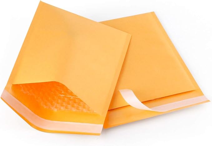PackageZoom #6 12.5 x 19 Padded Envelopes Kraft Bubble Mailer Shipping Envelopes 50 Pack