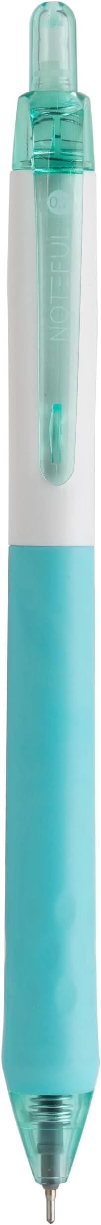 Retractable Semi Gel Pens Clicker, Fine Point 0.7 mm, Premium Comfort Grip for Smooth Writing Planner and School Supplies (Blue, 1 Count (Pack of 8))