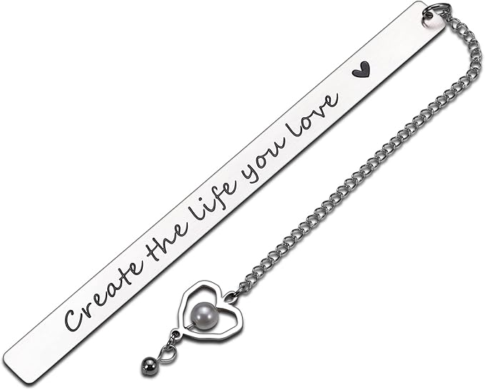 Inspirational Bookmark for Women Men Her Him Graduation Retirement Wedding Christmas Birthday Gift for Girls Best Friends Senior Middle High School College Student Teacher Leaving Promotion Gift New