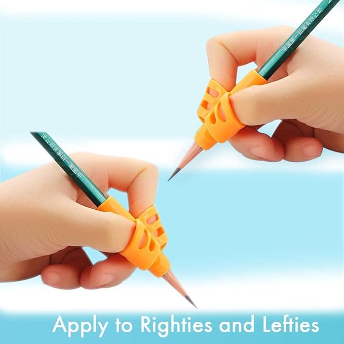 JuneLsy Pencils Grips Pencils Grips for Kids Handwriting Posture Correction Training Writing AIDS for 2-4 Year Kids toddler Preschoolers Students Children Special Needs (6PCS)