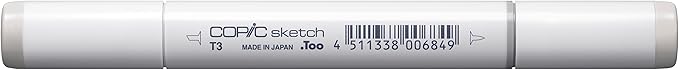 Copic Markers T3-Sketch, Toner Gray