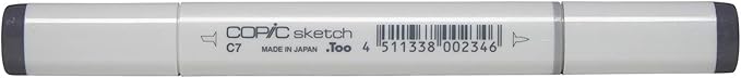 Copic Markers C7-Sketch, Cool Gray