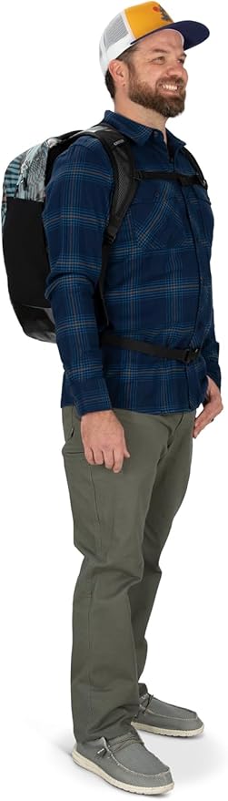 Osprey Transporter Panel Loader Commuter Backpack, Red Mountain