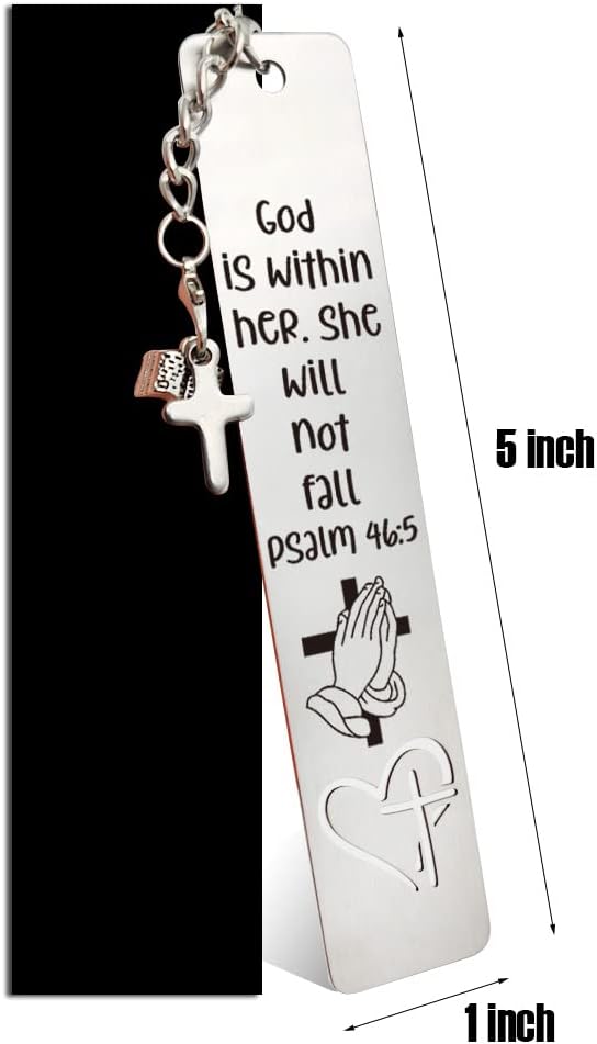 Inspirational Bookmarks Gifts for Women, Friends, Book Lover, Christian Gifts for Women, Friend, Coworker, Boys, Religious Gifts for Daughter, Son, Faith Gifts for Women, Teacher, Readers- WB72