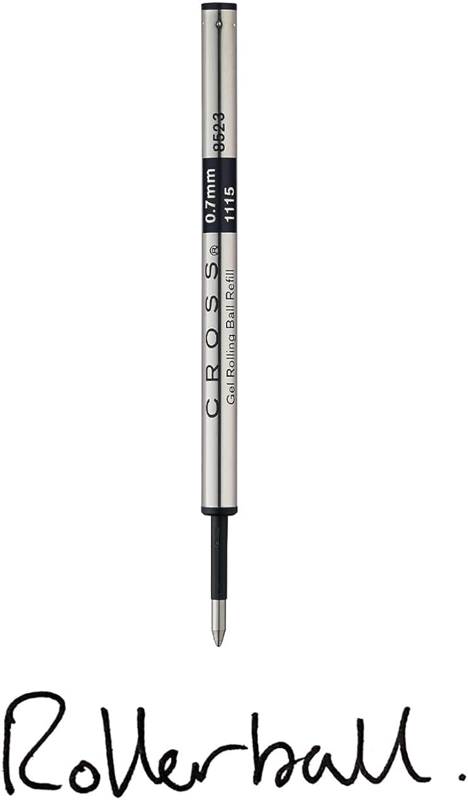Cross Selectip Gel Rollerball Pen Refill, Medium Point, Black, 2-Pack (8523-2)