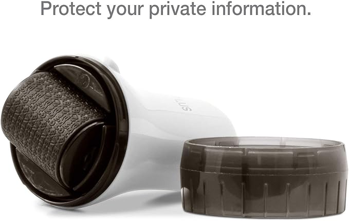 Guard Your ID ADVANCED WIDE Roller Identity Theft Prevention Security Stamp WHITE (38491)