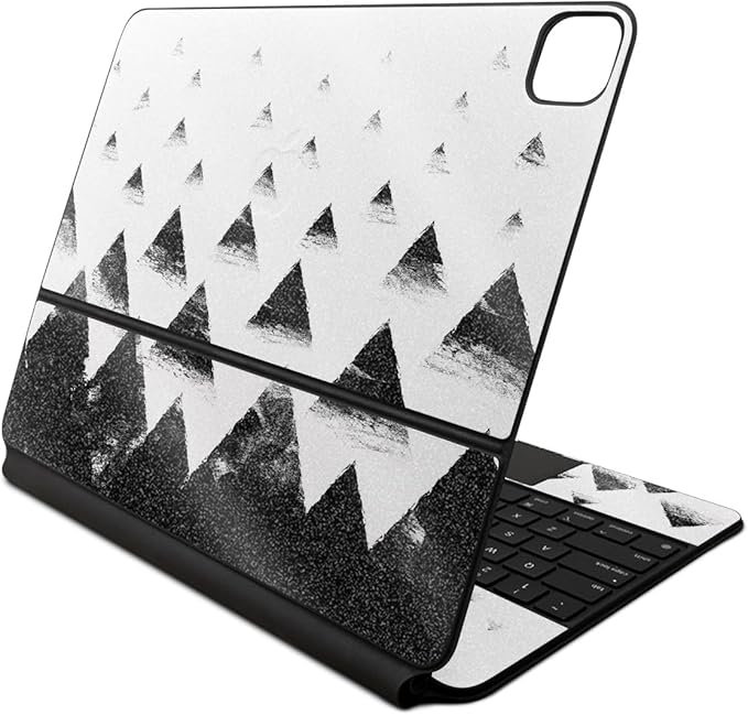 Glossy Glitter Skin Compatible With Apple Magic Keyboard for iPad Air 13-inch (M2) 2024 - Black Hills - Premium 3M Vinyl Protective Wrap Decal Cover - Easy To Apply | Crafted in the USA by MightySkins