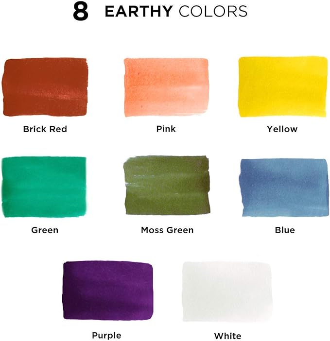 Chalkola 8 Pastel Liquid Chalk Markers for Blackboard, Chalkboard Signs, Window, Labels, Bistro, Glass, Car - Washable Wet Wipe Ink ChalkBoard Markers | 6mm Reversible Tip, Erasable Liquid Chalk Pens