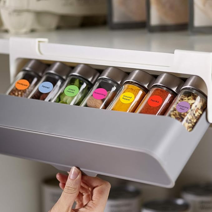 1600 PCS Printholic Colored Dot Stickers, 10 Color Circle Price Stickers, 3/4 Inch Round Color Coding Labels for Office, Home, Teaching Events, Garage Sales - 20 Sheets