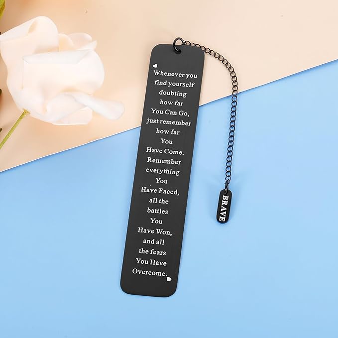 Sobriety Gifts Bookmark for Men Women Recovery Sympathy Stay Strong Post Surgery Gifts Addiction Recovery AA Warrior Gift Cancer Survivor Gift for Men Patient Inspirational Christmas Graduation Gifts