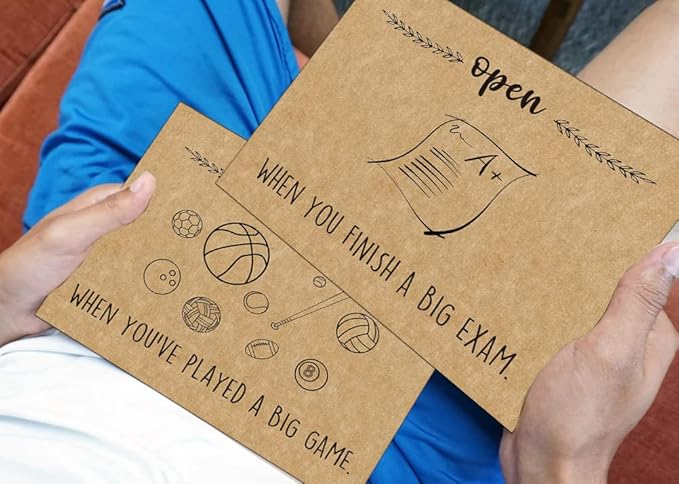 Open When Envelopes for College University Life, New Academic Year Begins Gift, Go to School Gift for Son Daughter Sibling, Going Away Envelopes Gifts