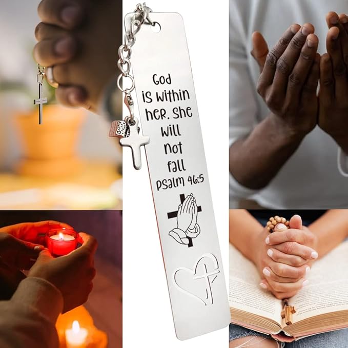 Inspirational Bookmarks Gifts for Women, Friends, Book Lover, Christian Gifts for Women, Friend, Coworker, Boys, Religious Gifts for Daughter, Son, Faith Gifts for Women, Teacher, Readers- WB72
