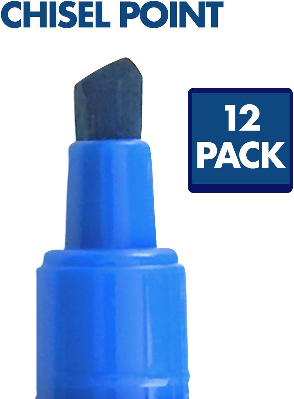 Quartet Dry Erase Markers, Whiteboard Markers, Chisel Tip, Bold Color, EnduraGlide, White Board Dry Erase Pens, Assorted Colors, 12 Pack (5001-20MA)
