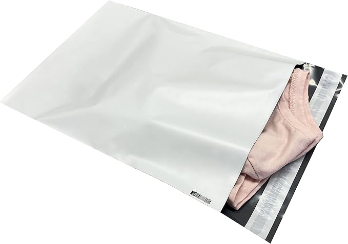 Colored Poly Mailers Pack of: (White, 10" x 13" pack of 500) Be creative with your packaging with Colored mailers