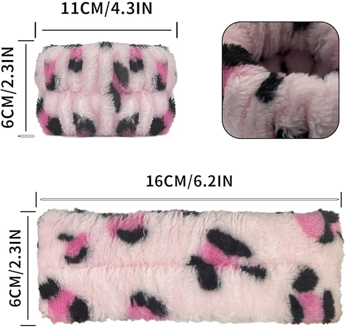 2 Pairs Wrist Washband for Women Washing Face, Wrist Spa Washband Absorbent Wristbands, Prevent Liquids from Spilling Down Your Arms