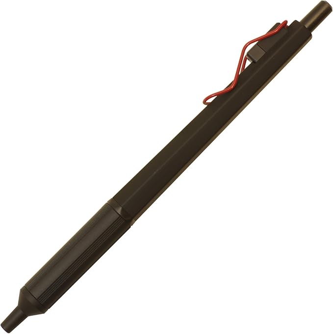 Uni Jetstream EDGE 0.38mm Oil-based Ballpoint Pen, Black Red Body (SXN100338BK15)
