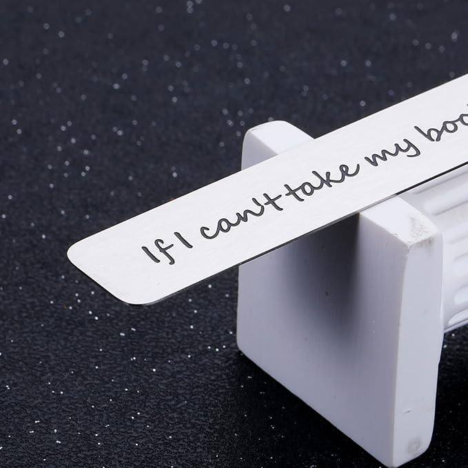 Funny Bookmark Gift for Book Lovers Women Men Birthday Christmas Gift for Readers Valentine Graduation Back to School Book Marker Gift for Son Daughter Friends Coworkers Bookish Stocking Stuffers