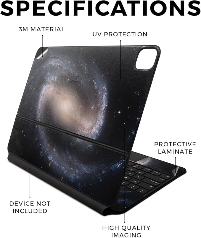 Skin Compatible with Apple Magic Keyboard for iPad Air 13-inch (M2) 2024 - Eridanus - Premium 3M Vinyl Protective Wrap Decal Cover - Easy to Apply | Crafted in The USA by MightySkins