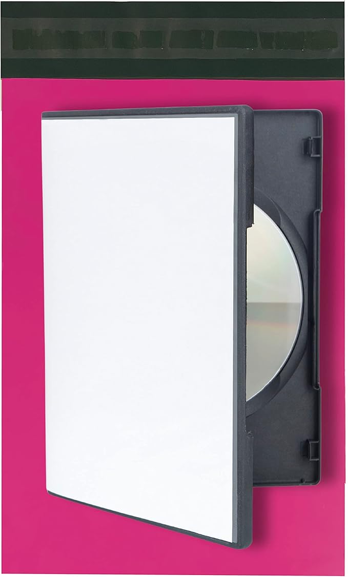 Colored Poly Mailers Pack of: Be creative with your packaging with Colored mailers (Pink, 7.5" x 10.5" pack of 200)