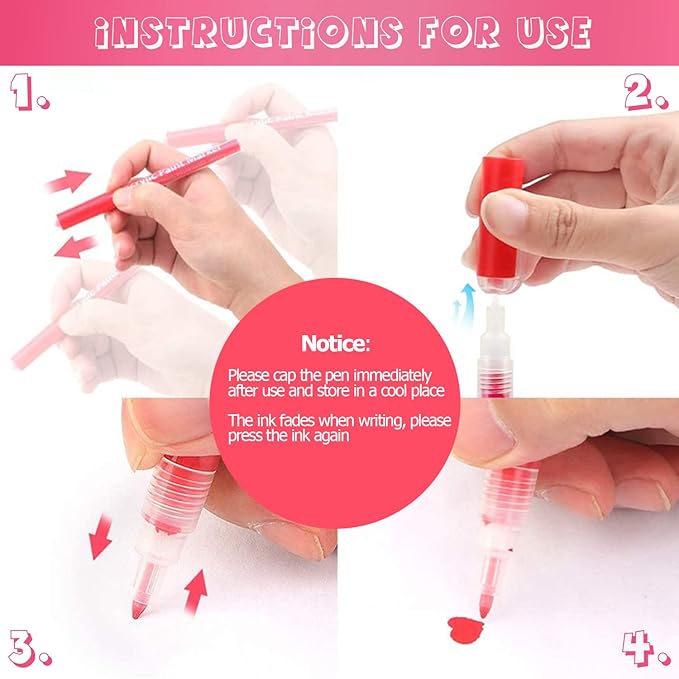 SMOOTHERPRO Acrylic Paint Markers Rock Painting 24 Colors Water-Based Pens 0.7mm Extra Fine Tip for Adults Stone Canvas Ceramic Decorating (HAPM24)