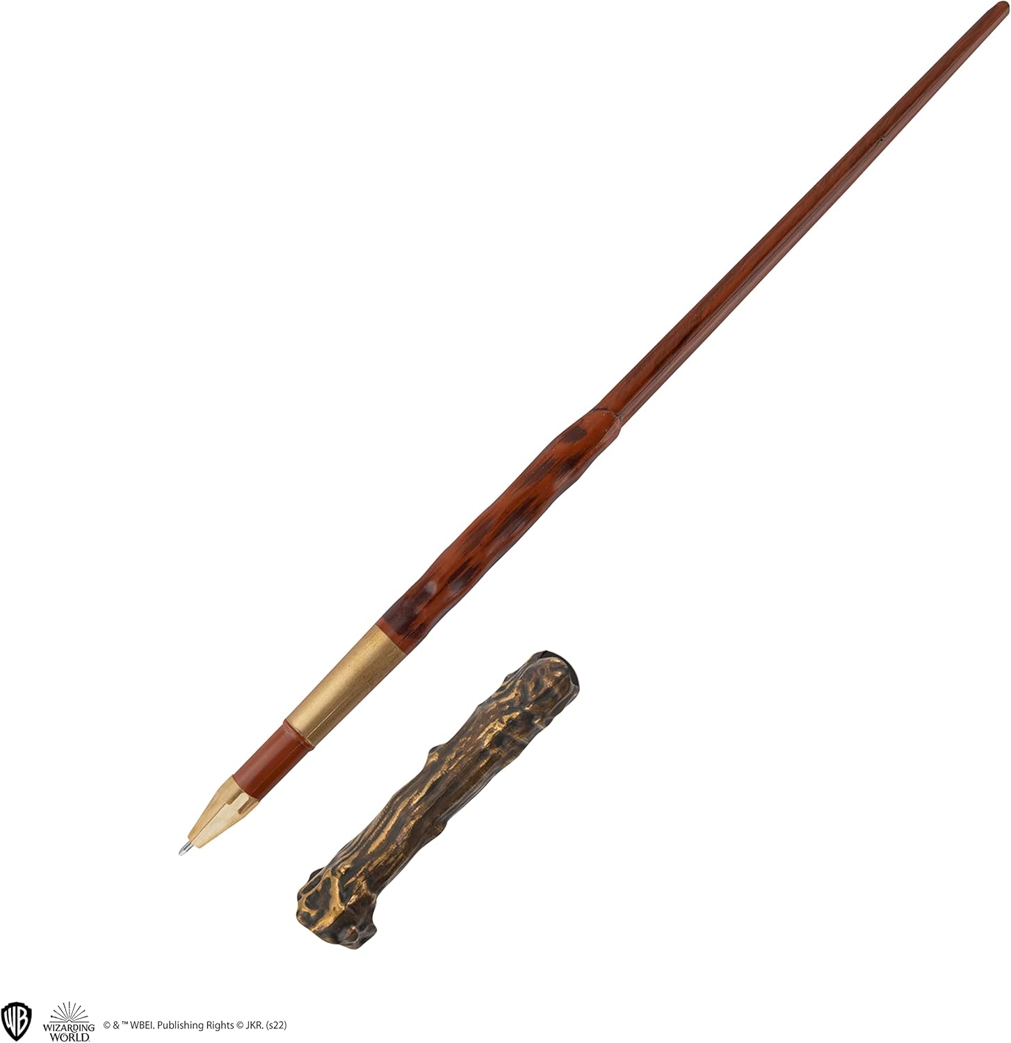 Cinereplicas Harry Potter - Harry Potter Wand Pen with Stand & Lenticular Bookmark - Official License