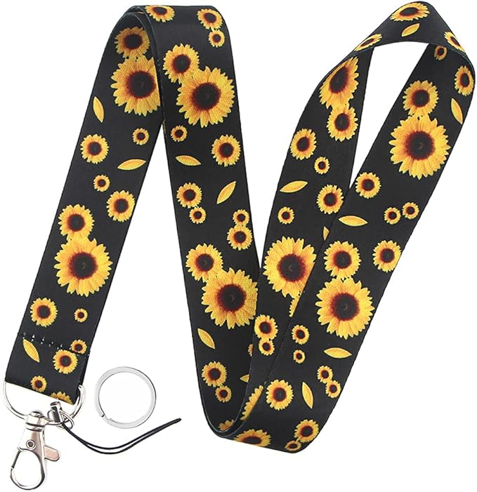 Yiflin Cute Neck Lanyard for Keys, Wallet, Id Card Holder, Cool Keychain Lanyard for Women, Men, Teacher