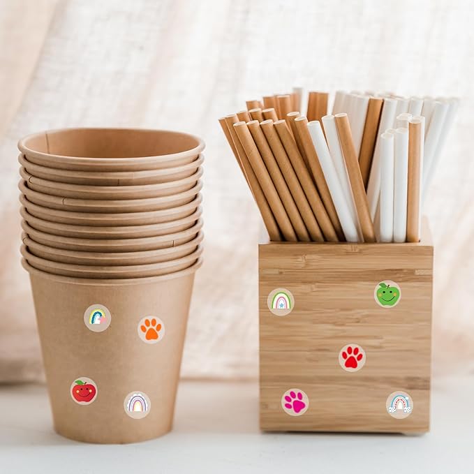 0.5 Inch Black Paw Print Stickers,Self Adhesive for Scrapbooking/Kid DIY Arts Crafts/Reward Stickers Teachers Stickers