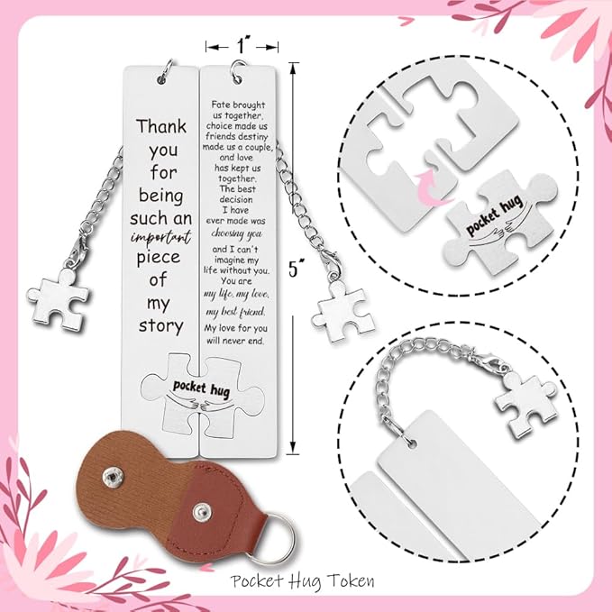 Funny Bookmarks Gift for Couple, Wife, Husband, Boyfriend, Girlfriend, Romantic Book Lover Gift for Wife, Husband, Couple,Valentines Gift for Wife, Women, Husband, Men,WB119