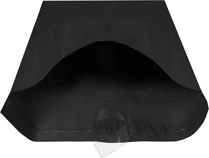 Colored Poly Mailers Pack of: (Black, 14.5" x 19" pack of 500) Be creative with your packaging with Colored mailers