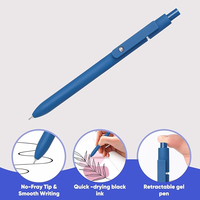 Vanhench Nurse Gifts For Women, Gel Pens, Office Desk Accessories Nursing School Essentials, Nursing Graduation Gift Nurse Practitioner Gifts, Back to School Supplies(5 Pcs Vintage)