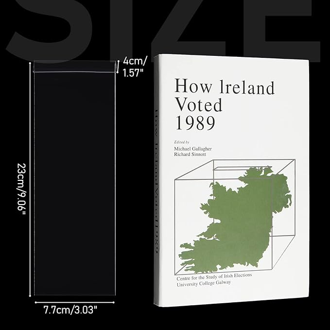 Containlol 15 Pieces Moveable Shelf Label Holders Clear Transparent Shelves Tags Index Card Pockets Library Markers Label Display Holder for Classroom Office Book(9.06 x 3.03 x 1.57 Inch)