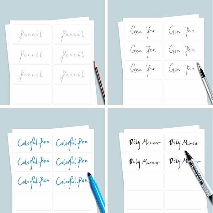 2"×4" shipping labels 1000 labels sticker paper for Laser/Ink Jet Printer mailing labels 8.5"×11" white 10 per sheet