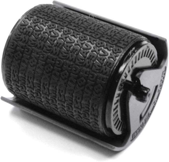 The Original Guard Your ID Identity Protection Security Prevention Stamp Wide Roller (White) IS-500CM