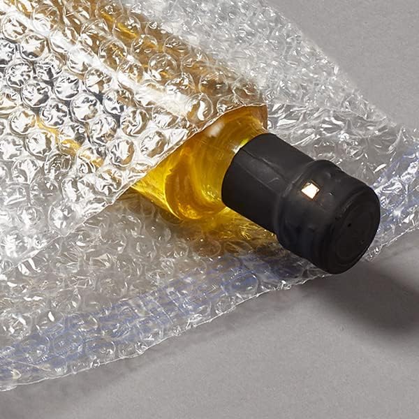 Clear Bubble Out Bags, 4 x 7.5 Inches. 400 Pack Self Seal Bubble Pouches. Polyethylene Clear Bubble Bags for Packing. Waterproof Clear Bubble Out Pouches for Fragile Things