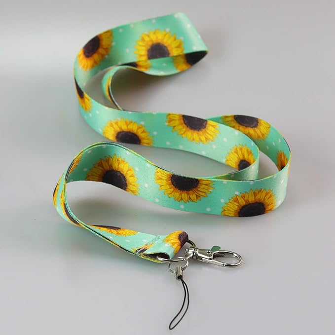 Yiflin Cute Neck Lanyard for Keys, Wallet, Id Card Holder, Cool Keychain Lanyard for Women, Men, Teacher