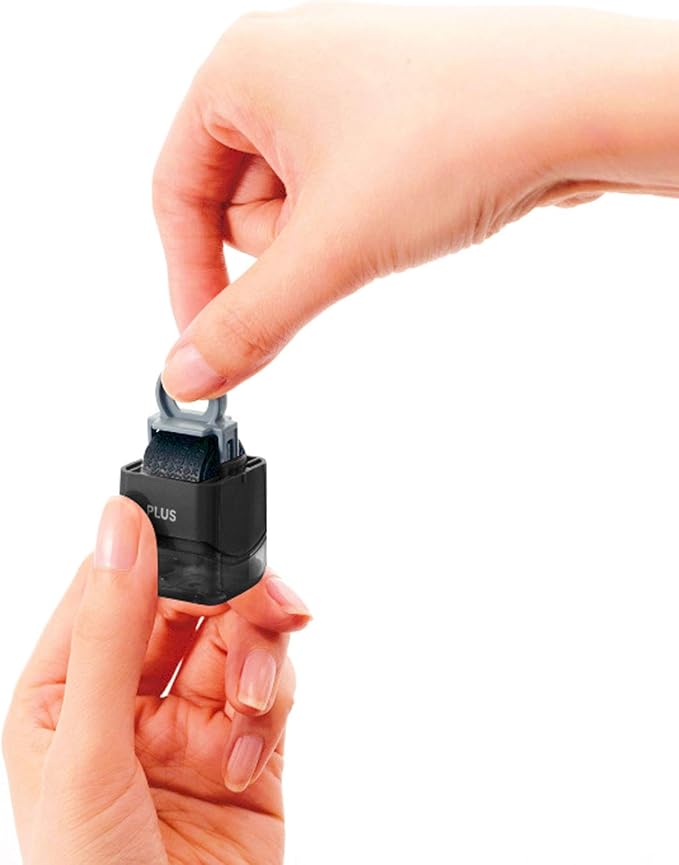 Guard Your ID Identity Protection Security Prevention Stamp Roller (Black) IS-520CM