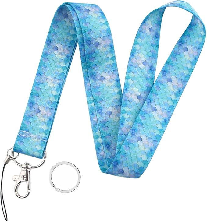 Yiflin Cute Neck Lanyard for Keys, Wallet, Id Card Holder, Cool Keychain Lanyard for Women, Men, Teacher