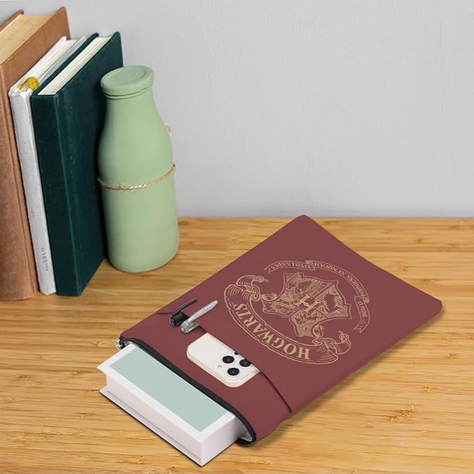 Magic Stuff Magic House Book Sleeve Book Cover Book Lovers Gifts Book Club Gifts Wizard Book Protector Book Gifts for Readers Women Her Magic Movie Fans Bibliophile Mom Graduation Birthday Gifts