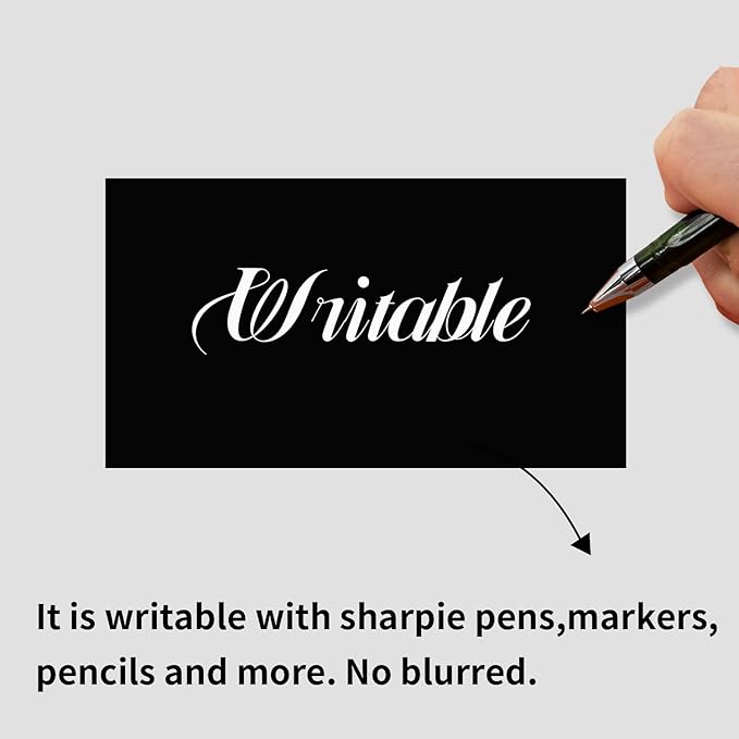 Black Labels Stickers 2 X 3 Inch, Removable Rectangular Moving Labels, Large Color Coding Labels Moving Stickers- 250 Labels