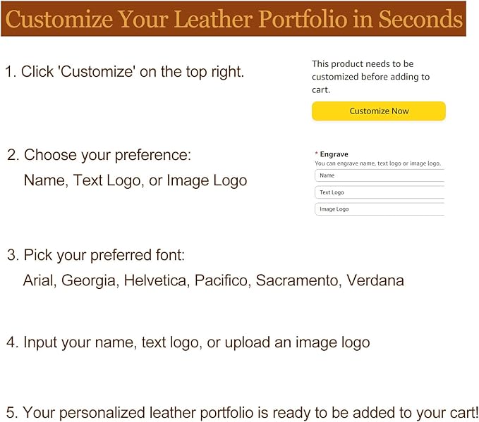 Personalized Genuine Leather Portfolio Binder, Zippered Padfolio for Men Women, Business Folio with 8.5” x 11” Notebook Holder and 13” Laptop Sleeve, Professional Folder, Dark Khaki