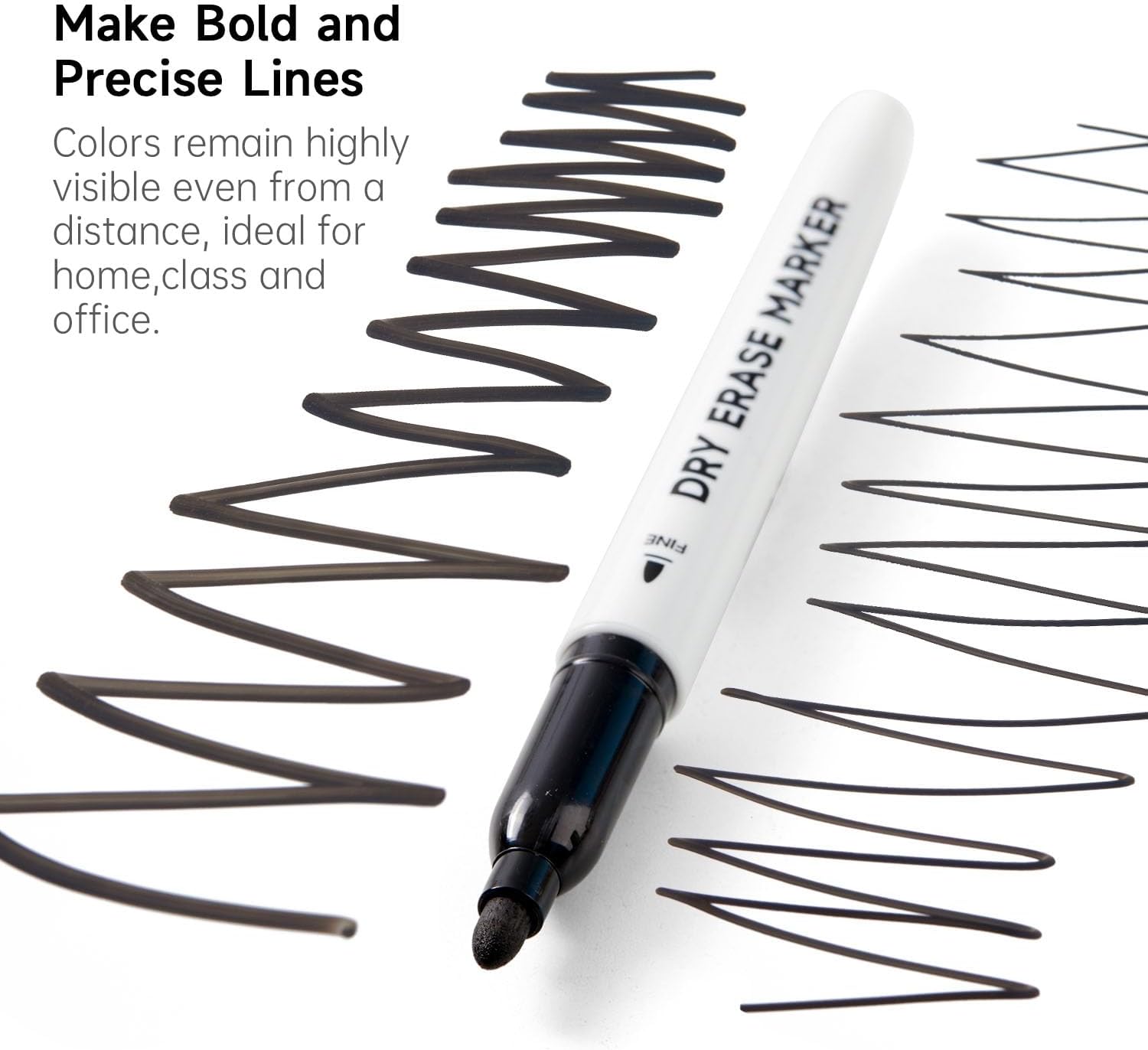 Black Dry Erase Markers - Set of 60